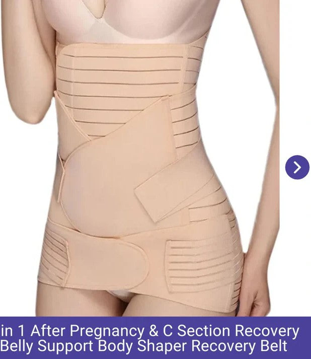 3 in 1 After Pregnancy & C Section Recovery Belly Support Body Fit ( Recovery Belt )