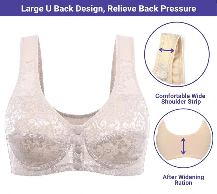 PACK OF 3 Button Bra Maternity - Imported Quality